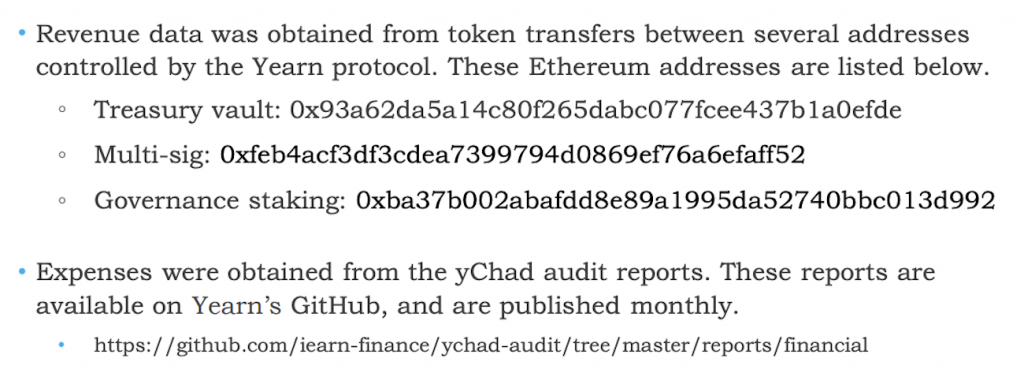All About DAOs 2 excerpt from the yearn finance report