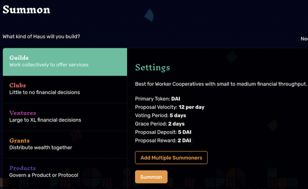 All About DAOs 8 summon dao