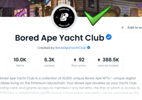 Scam Protection Guide: What You Need To Know To Avoid Crypto & NFT Scams 3 bayc opensea