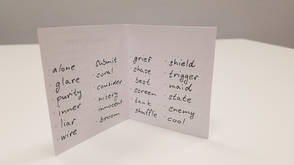 How To Master Crypto Storage 2 24-word recovery phrase example