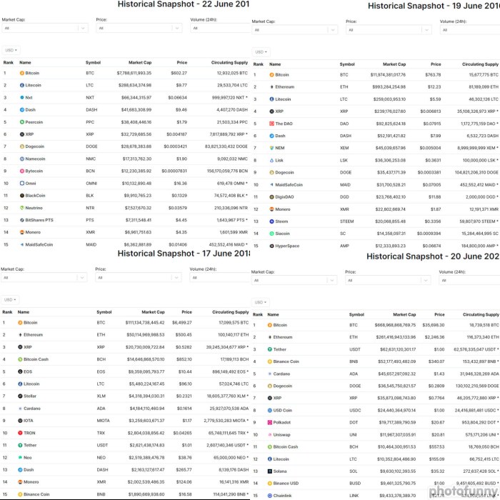 How To Categorise Crypto Assets 5 historical