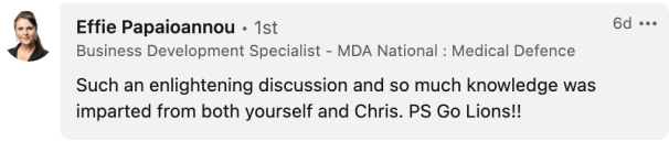 Cryptocurrency Keynote Speaker - Ben Simpson 14 testimonial speaker 06