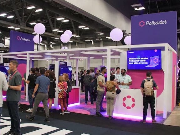 Polkadot booth