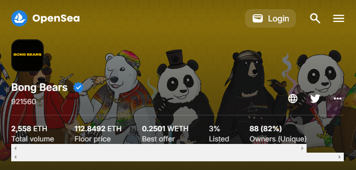 bong bears NFT